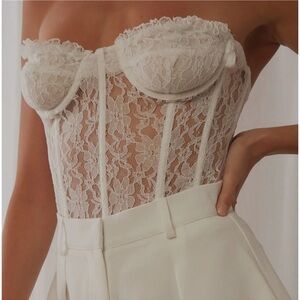 Brand New (NWT) Lioness Plaza Bustier Top